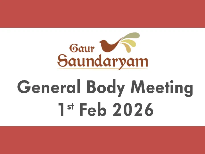 General Body Meeting – 1st Feb 2026